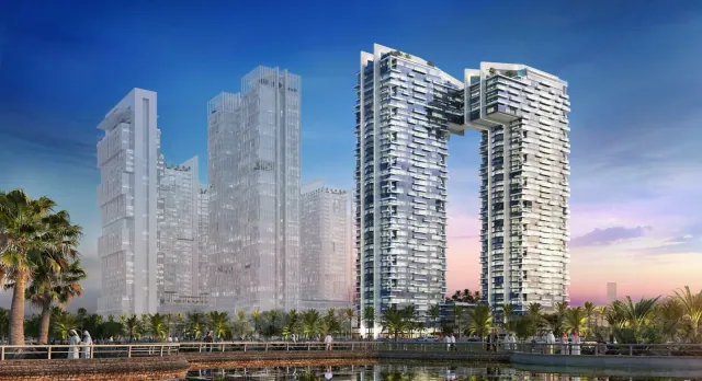 1 Residences residential complex in Creek Harbour, Dubai