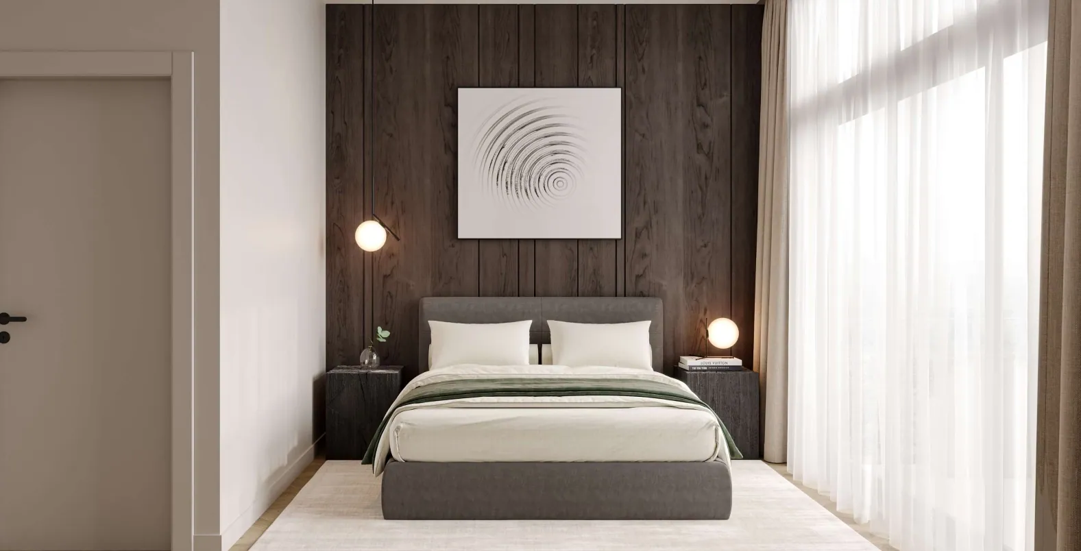 1 Wood Residence interior in Jumeirah Village Circle, Dubai