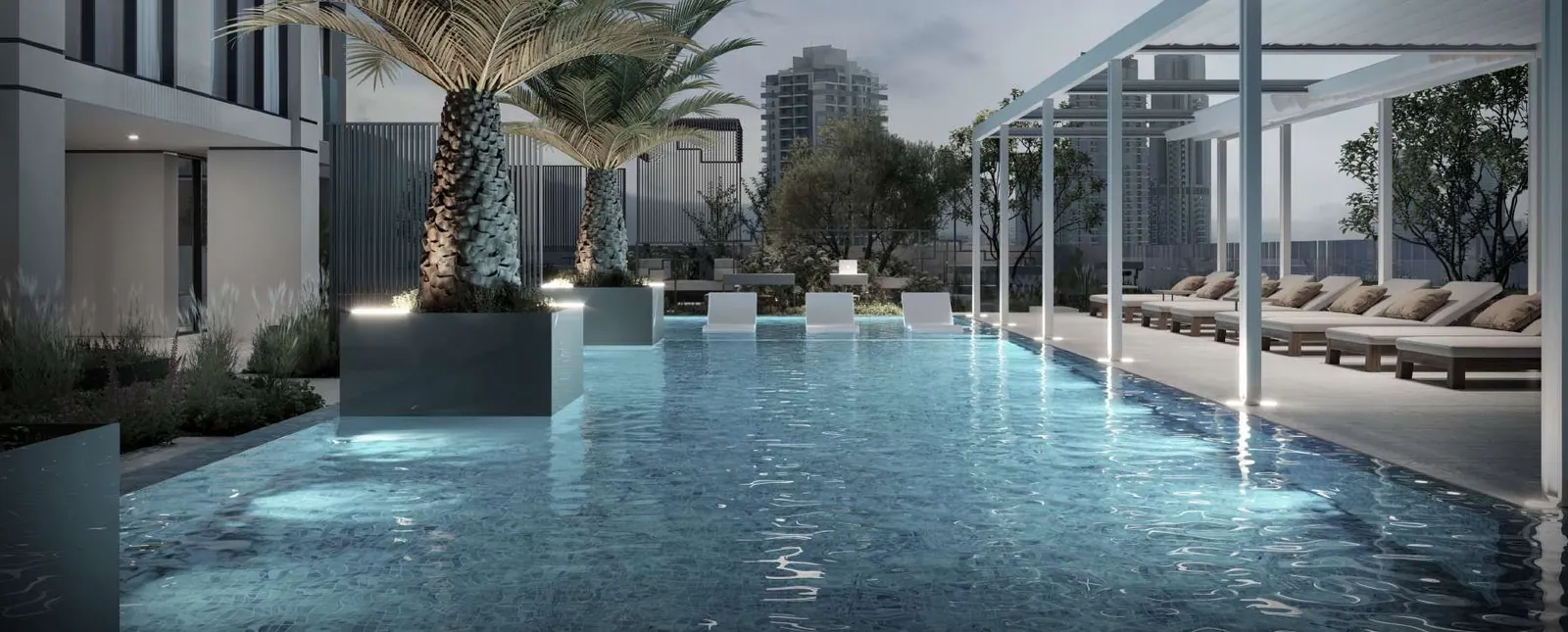 1 Wood Residence amenities in Jumeirah Village Circle, Dubai