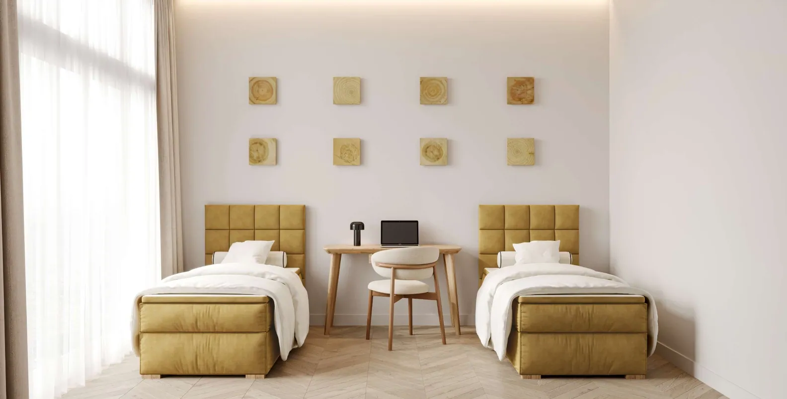 1 Wood Residence interior in Jumeirah Village Circle, Dubai