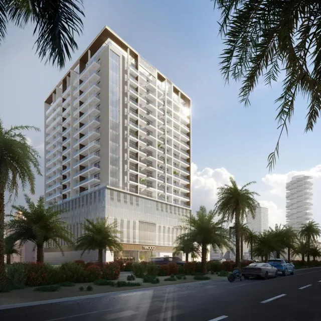 1 Wood Residence residential complex in Jumeirah Village Circle, Dubai