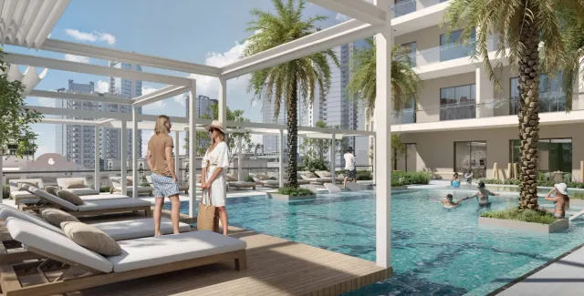 1 Wood Residence residential complex in Jumeirah Village Circle, Dubai