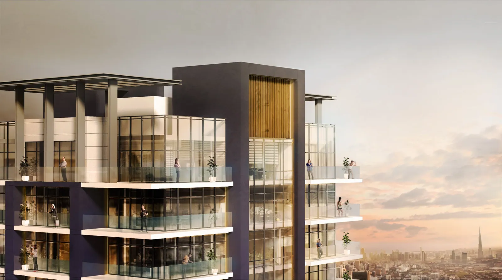 7 Park Central residential complex in Jumeirah Village Circle, Dubai