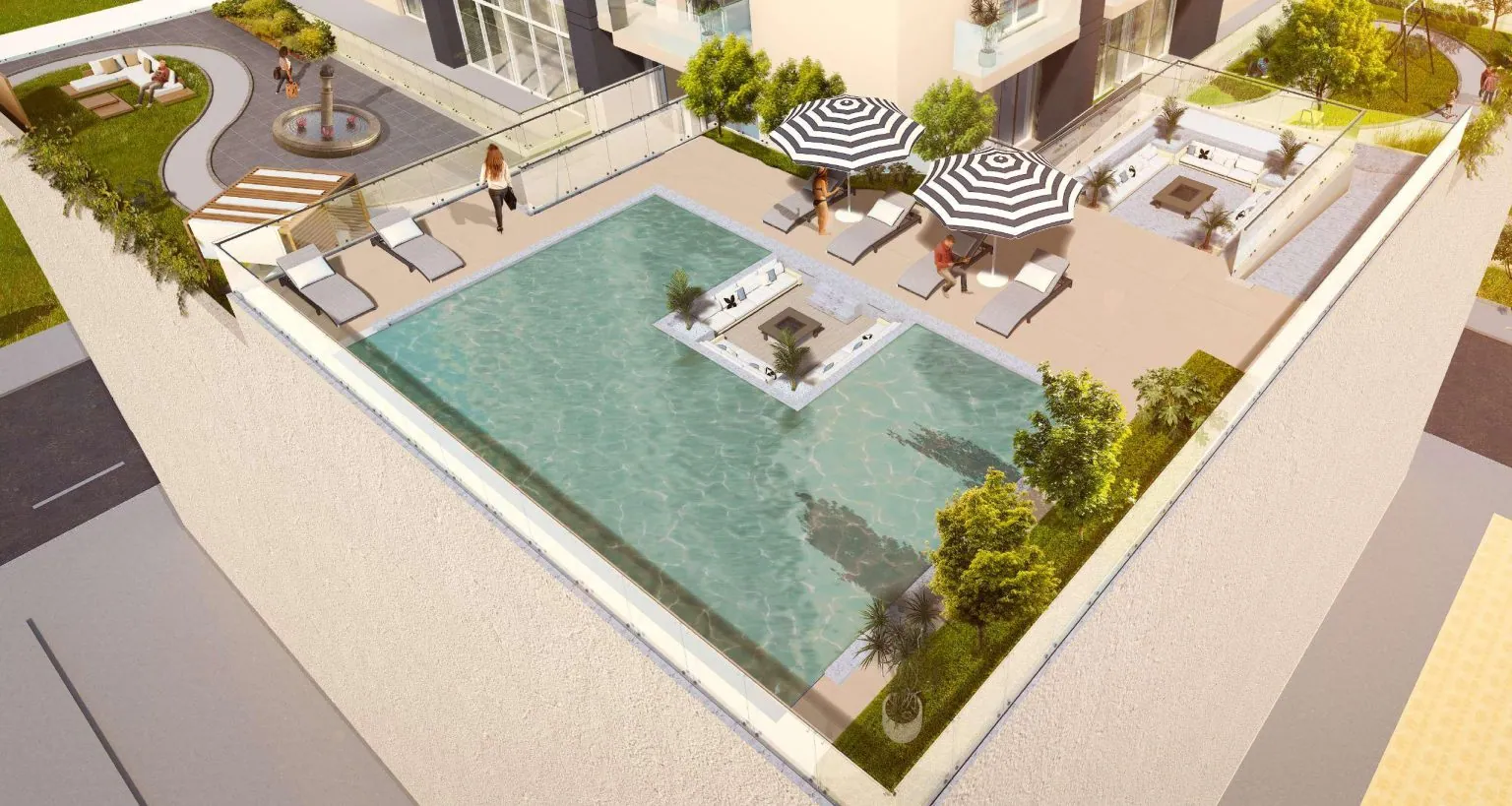 7 Park Central amenities in Jumeirah Village Circle, Dubai