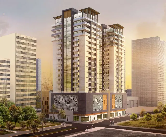7 Park Central residential complex in Jumeirah Village Circle, Dubai