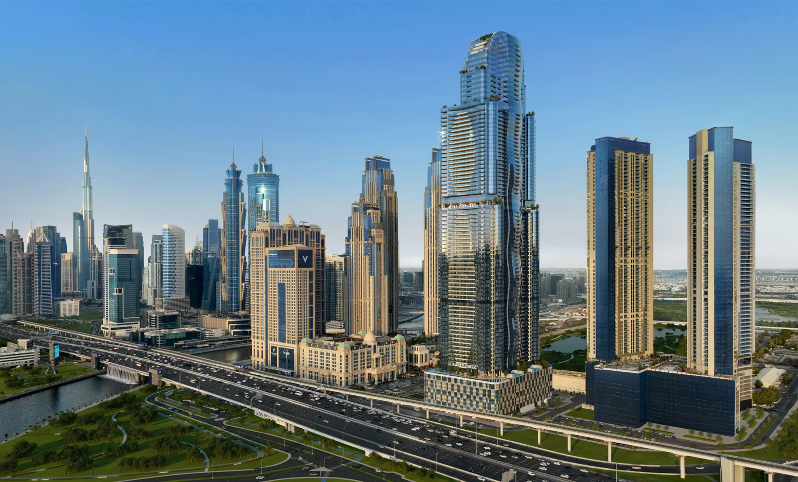 Al Habtoor tower residential complex in Downtown Dubai, Dubai