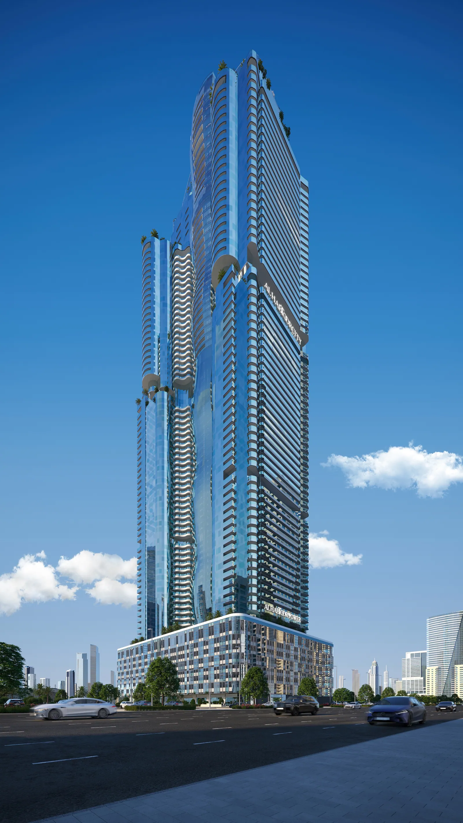 Al Habtoor tower residential complex in Downtown Dubai, Dubai