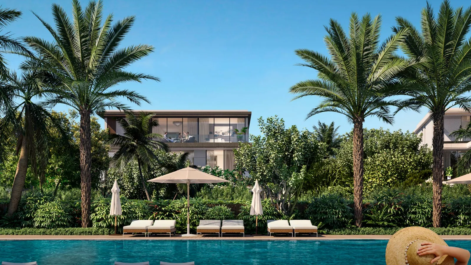Alaya Gardens amenities in Tilal Al Ghaf, Dubai