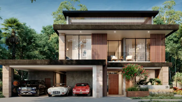 Alaya Gardens residential complex in Tilal Al Ghaf, Dubai