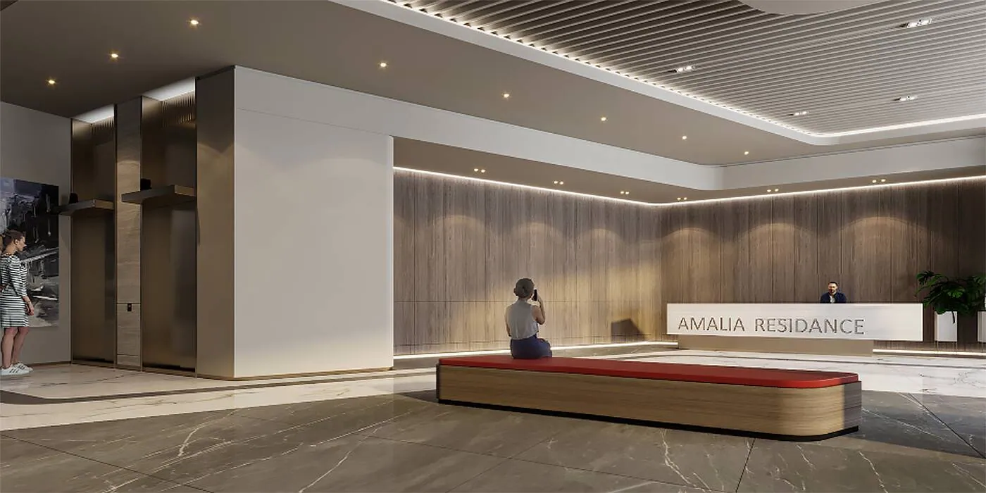 Amalia Residences residential complex in Jebel Ali Village, Dubai