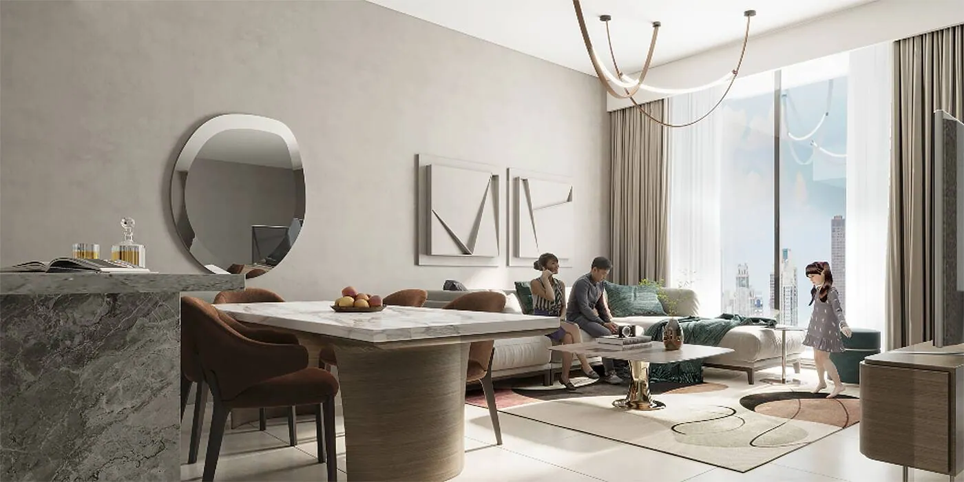 Amalia Residences residential complex in Jebel Ali Village, Dubai