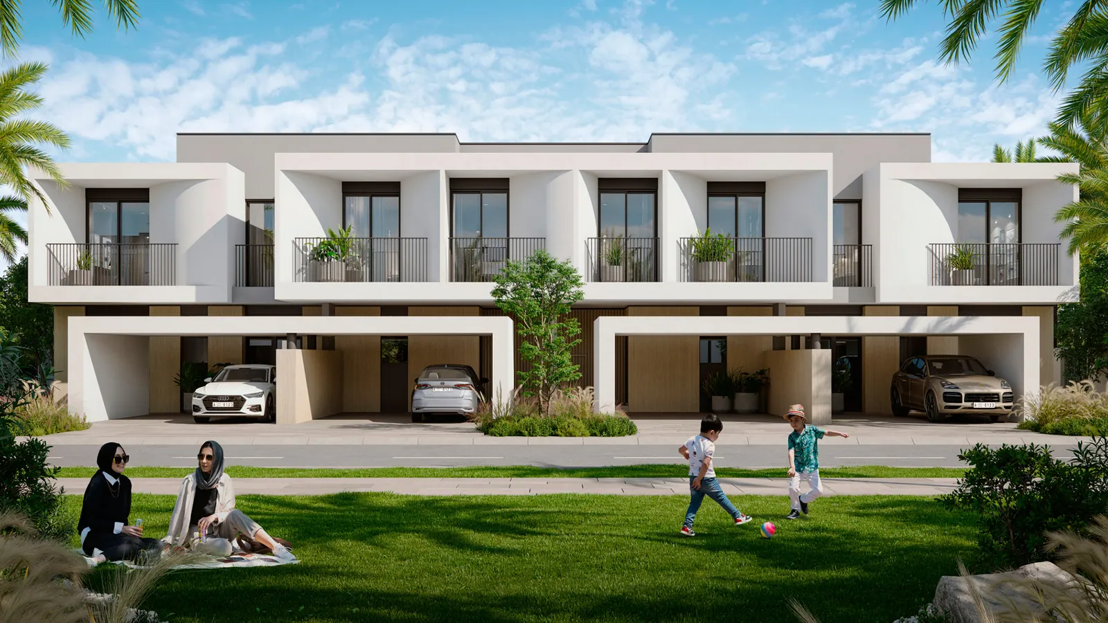 Anya 2 residential complex in Dubailand, Dubai