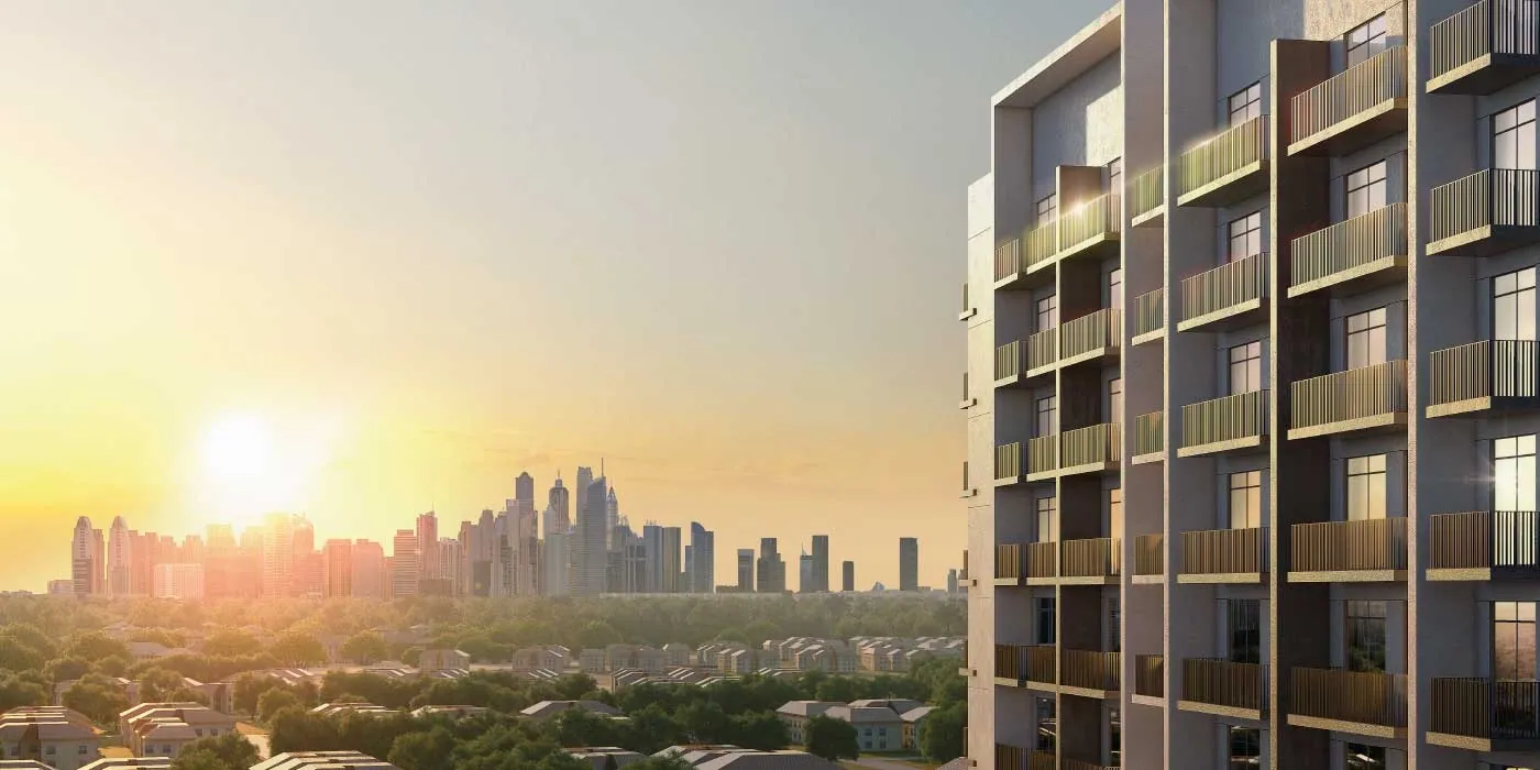 Azizi Amber residential complex in Jebel Ali Village, Dubai