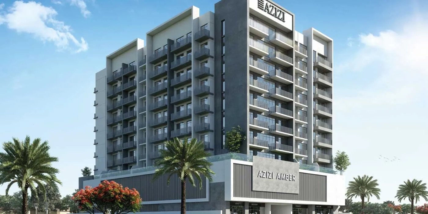 Azizi Amber residential complex in Jebel Ali Village, Dubai
