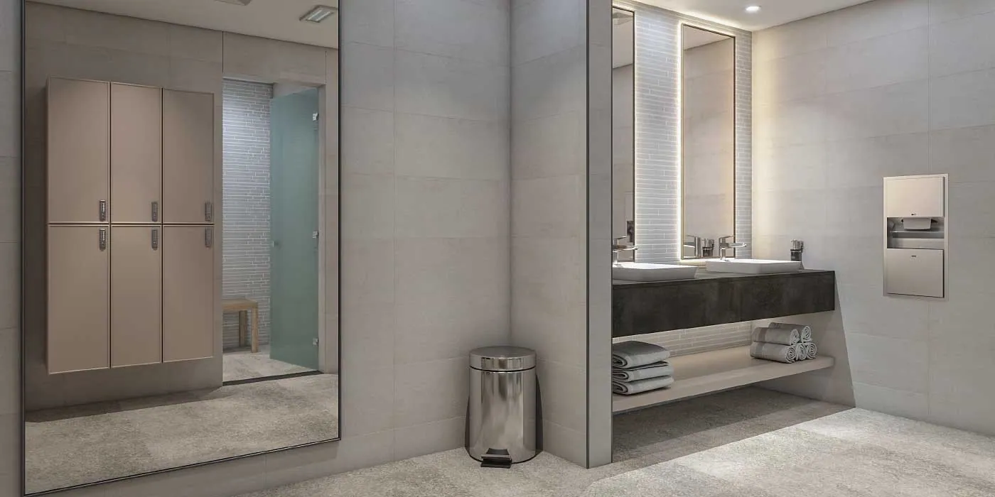 Azizi Amber interior in Jebel Ali Village, Dubai