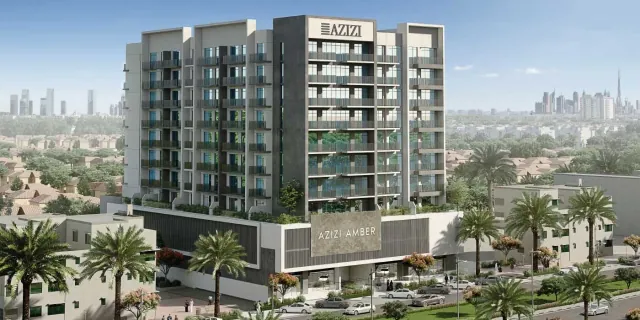Azizi Amber residential complex in Jebel Ali Village, Dubai