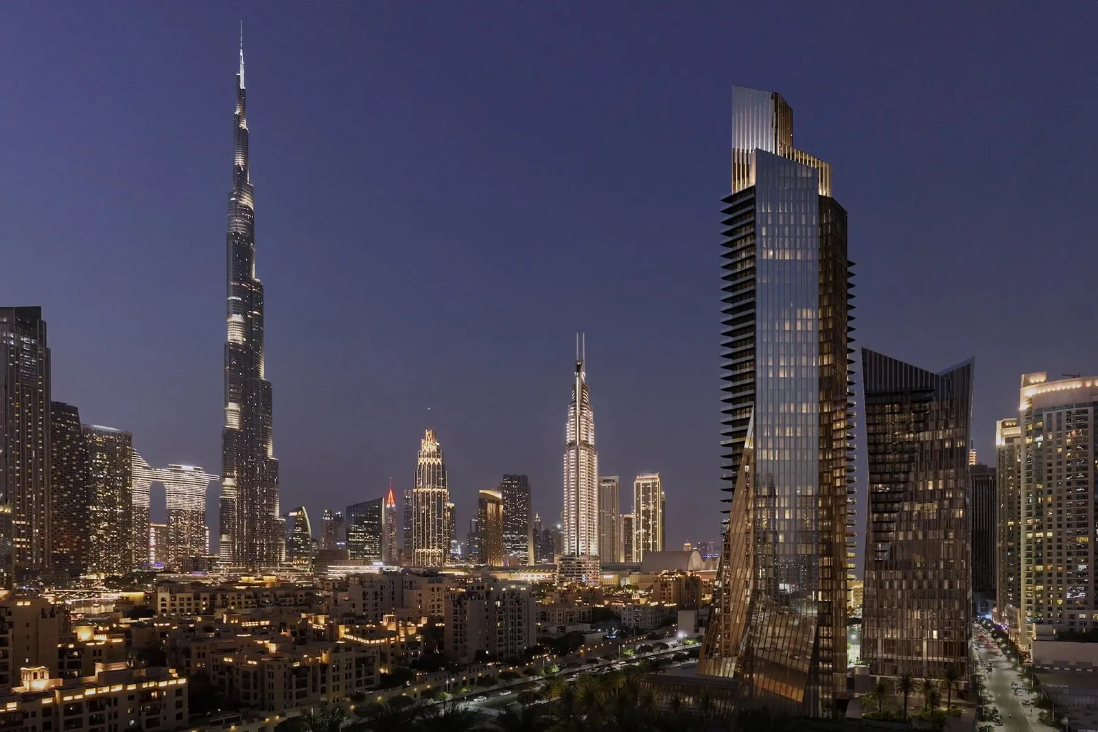 Baccarat residential complex in Business Bay, Dubai