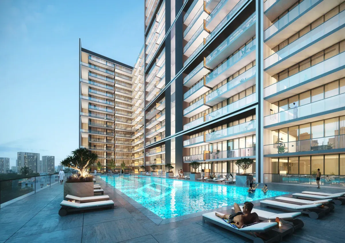 Binghatti Amber amenities in Jumeirah Village Circle, Dubai