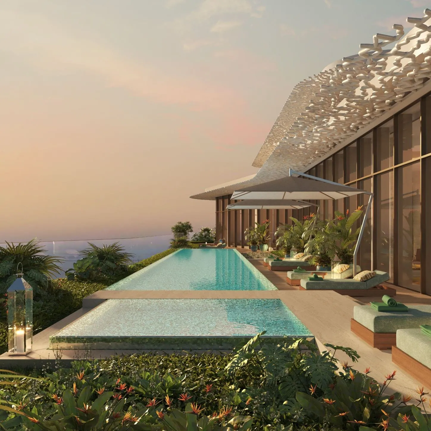 Bulgari Lighthouse amenities in Jumeirah, Dubai
