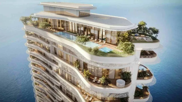 Bulgari Lighthouse residential complex in Jumeirah, Dubai