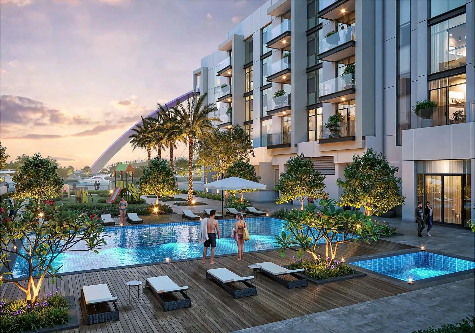 Canal Front Residences 6 amenities in Jumeirah, Dubai
