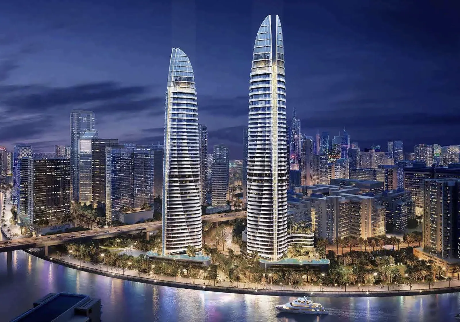 Canal Heights residential complex in Business Bay, Dubai