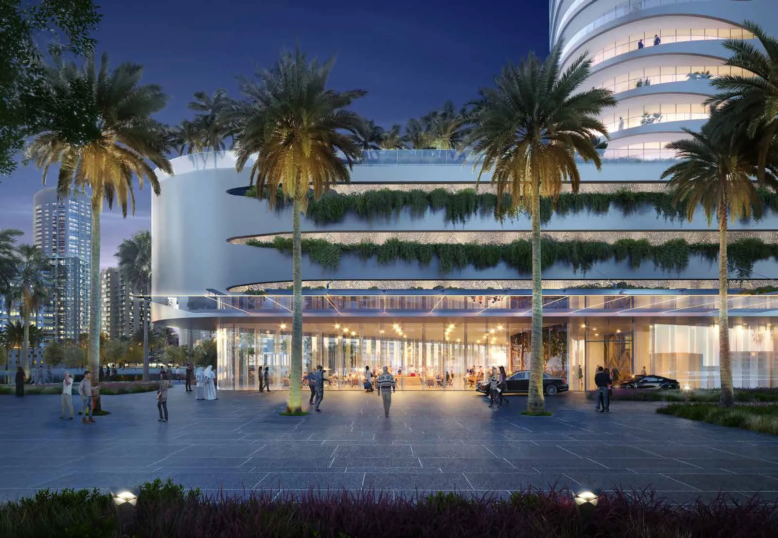 Canal Heights interior in Business Bay, Dubai