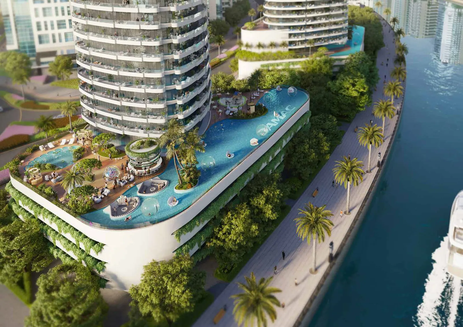 Canal Heights amenities in Business Bay, Dubai