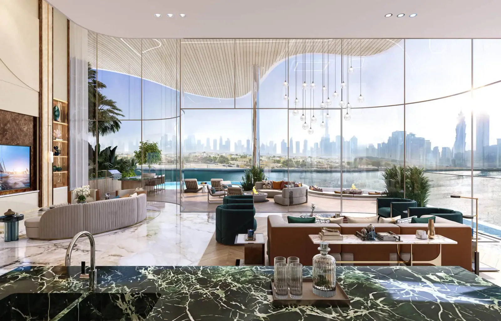 Casa Canal interior in Jumeirah, Dubai