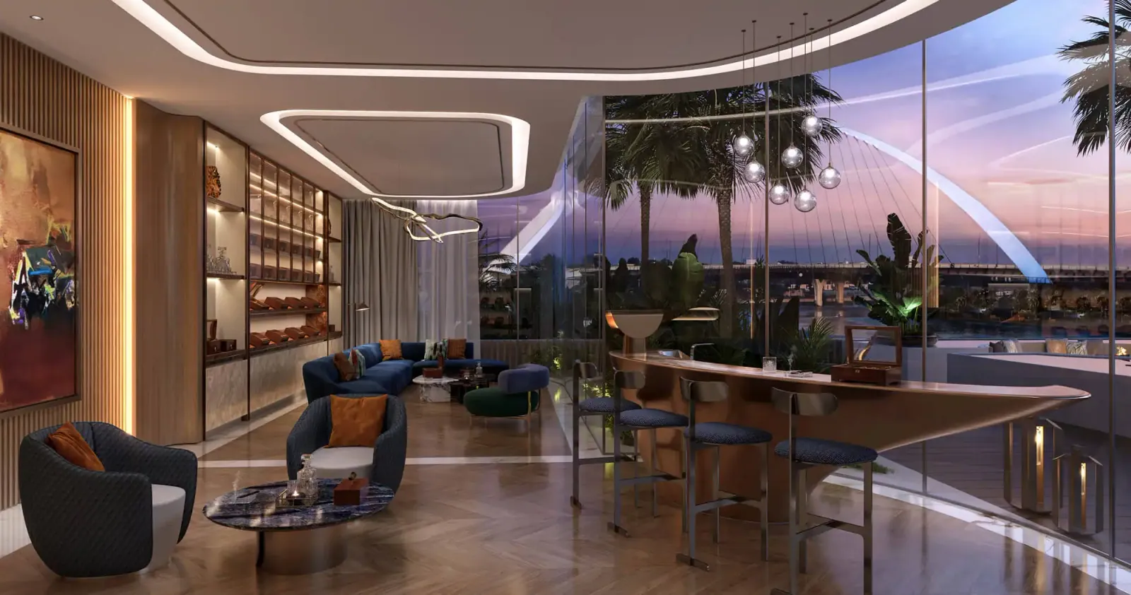 Casa Canal interior in Jumeirah, Dubai