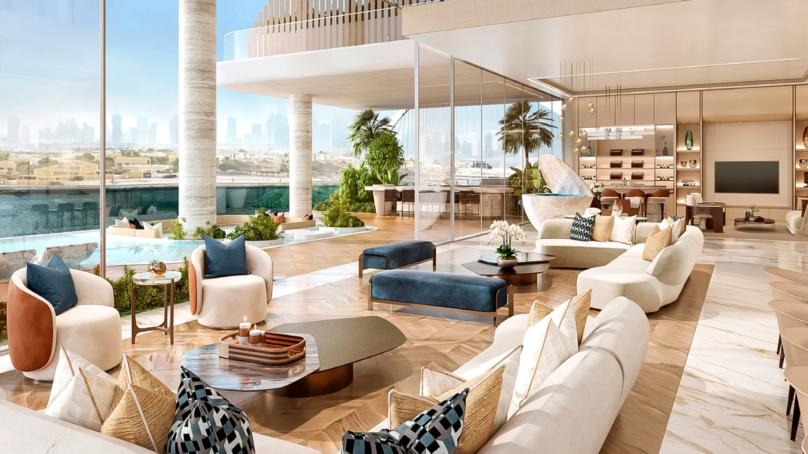 Casa Canal interior in Jumeirah, Dubai