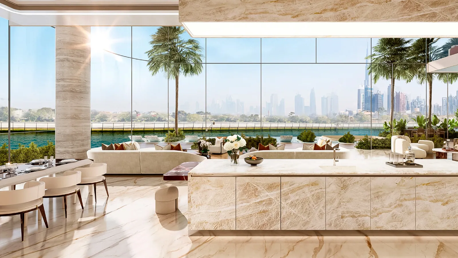 Casa Canal interior in Jumeirah, Dubai