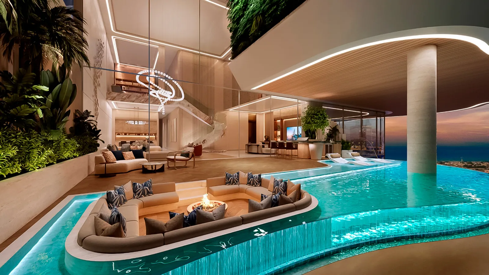 Casa Canal interior in Jumeirah, Dubai