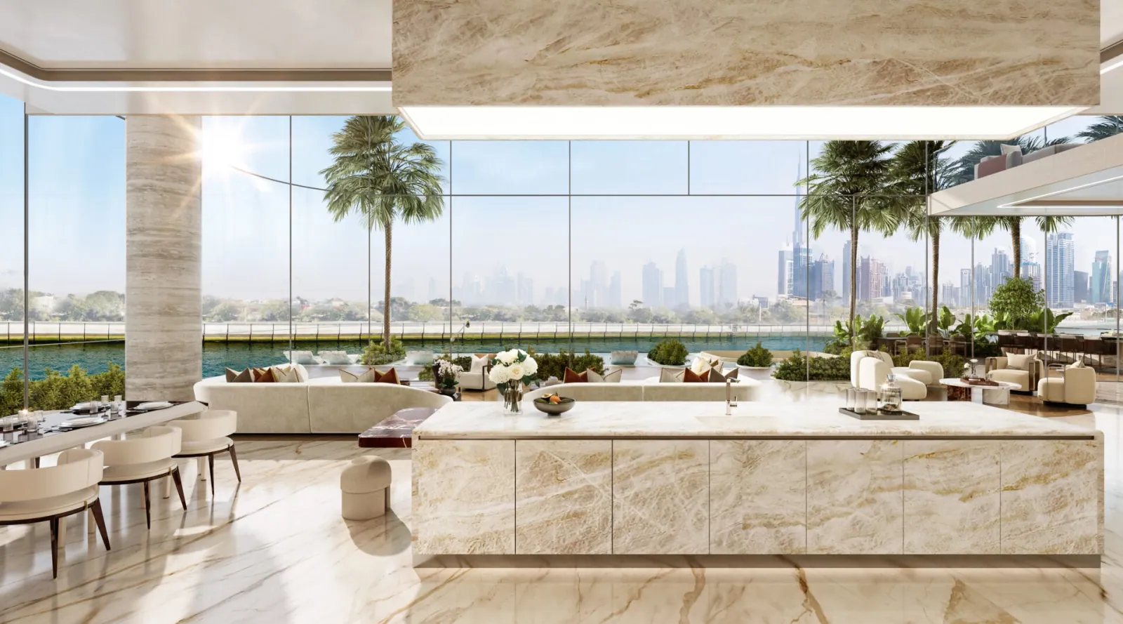 Casa Canal interior in Jumeirah, Dubai