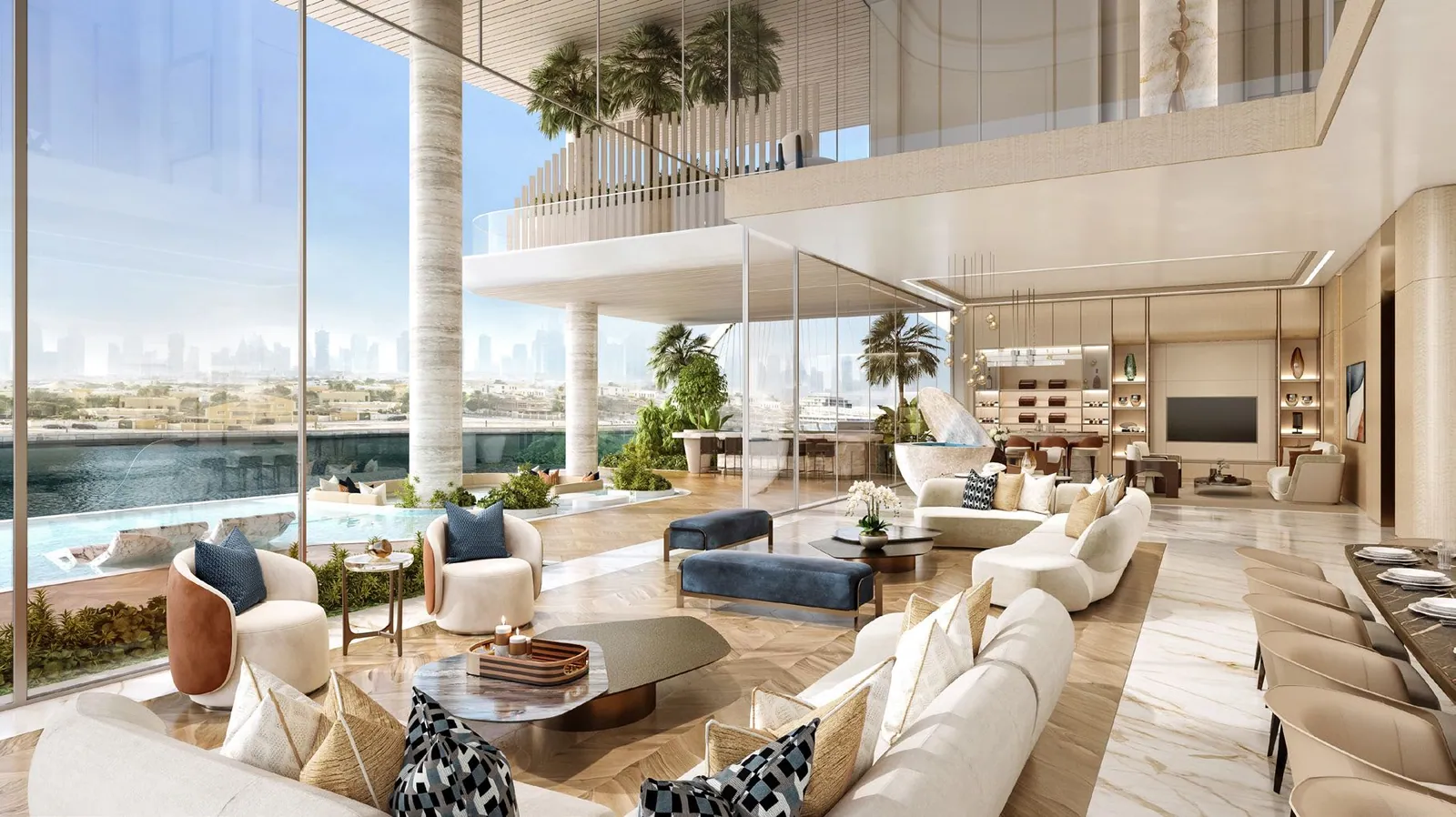 Casa Canal interior in Jumeirah, Dubai