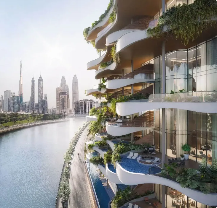 Casa Canal residential complex in Jumeirah, Dubai