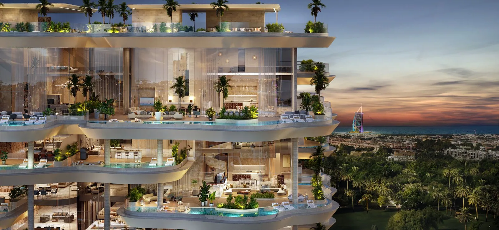 Casa Canal residential complex in Jumeirah, Dubai