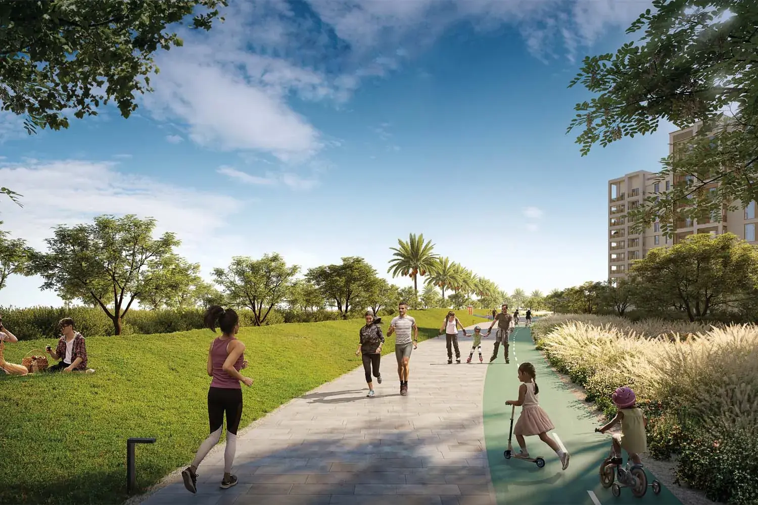 Cedar amenities in Za'abeel, Dubai