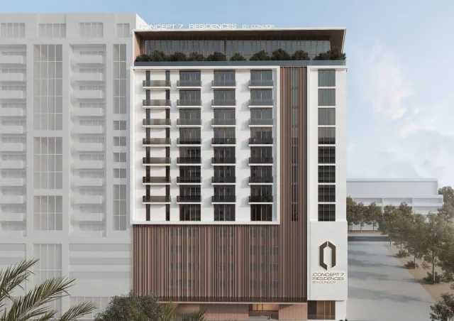 Concept 7 residential complex in Jumeirah Village Circle, Dubai