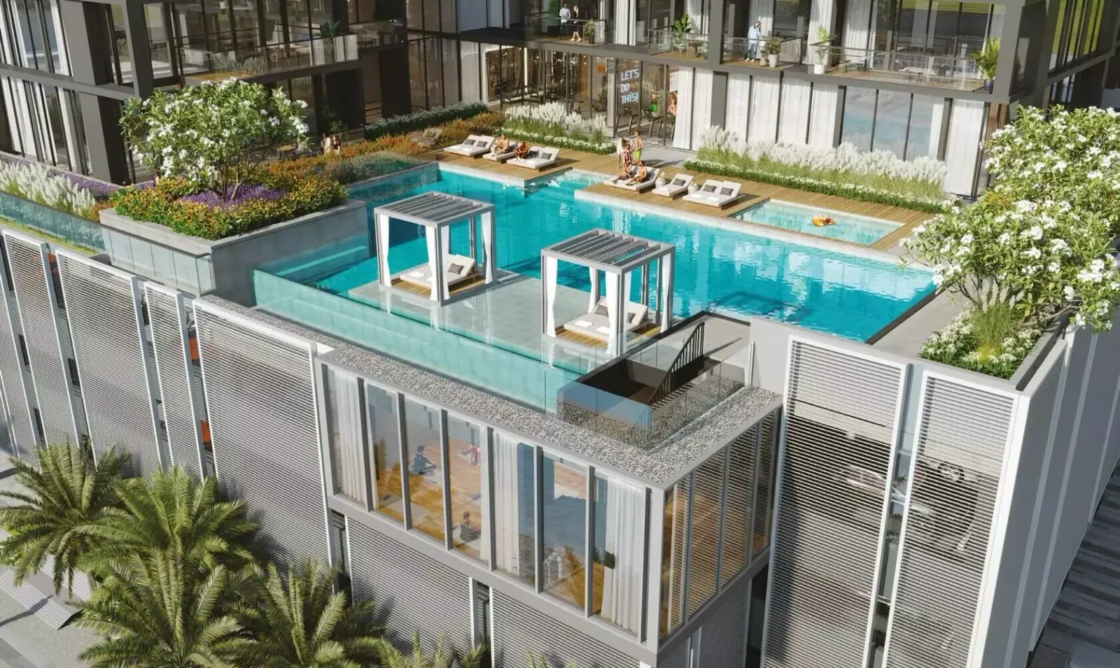 Crestmark amenities in Business Bay, Dubai