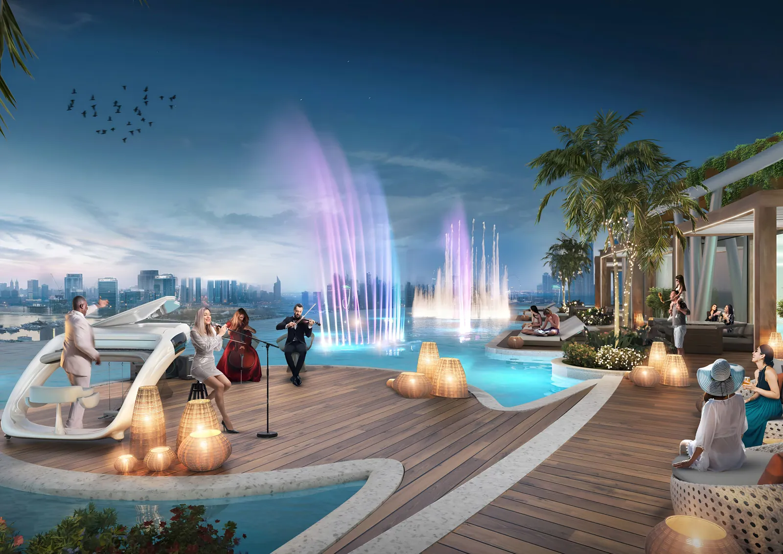 Damac Bay 2 residential complex in Dubai Marina, Dubai