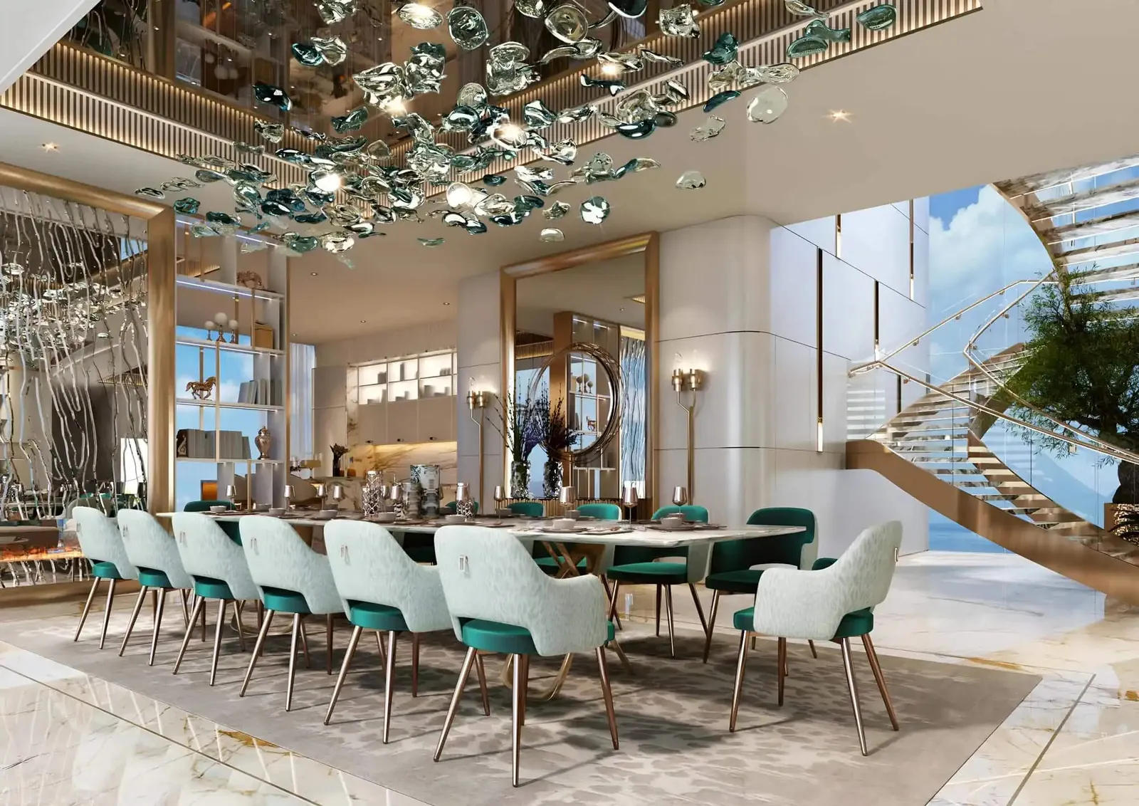 Damac Bay 2 residential complex in Dubai Marina, Dubai
