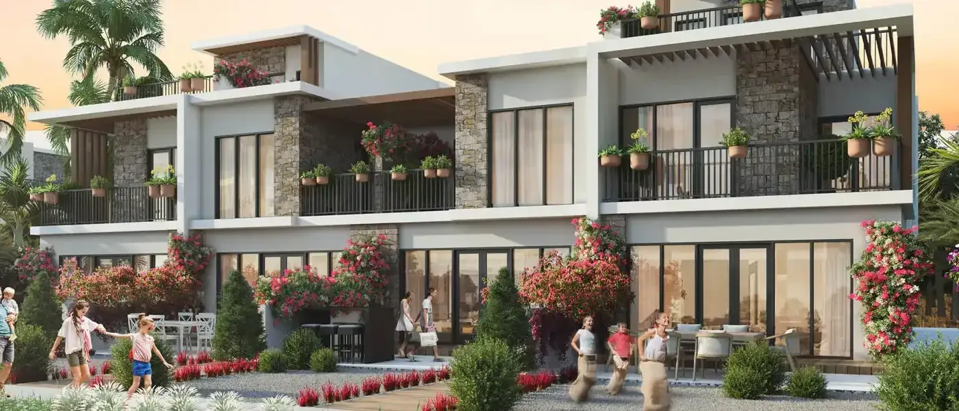Damac Lagoons residential complex in Damac Lagoons, Dubai