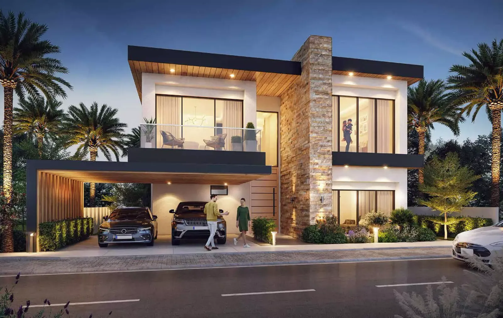 Damac Lagoons residential complex in Damac Lagoons, Dubai