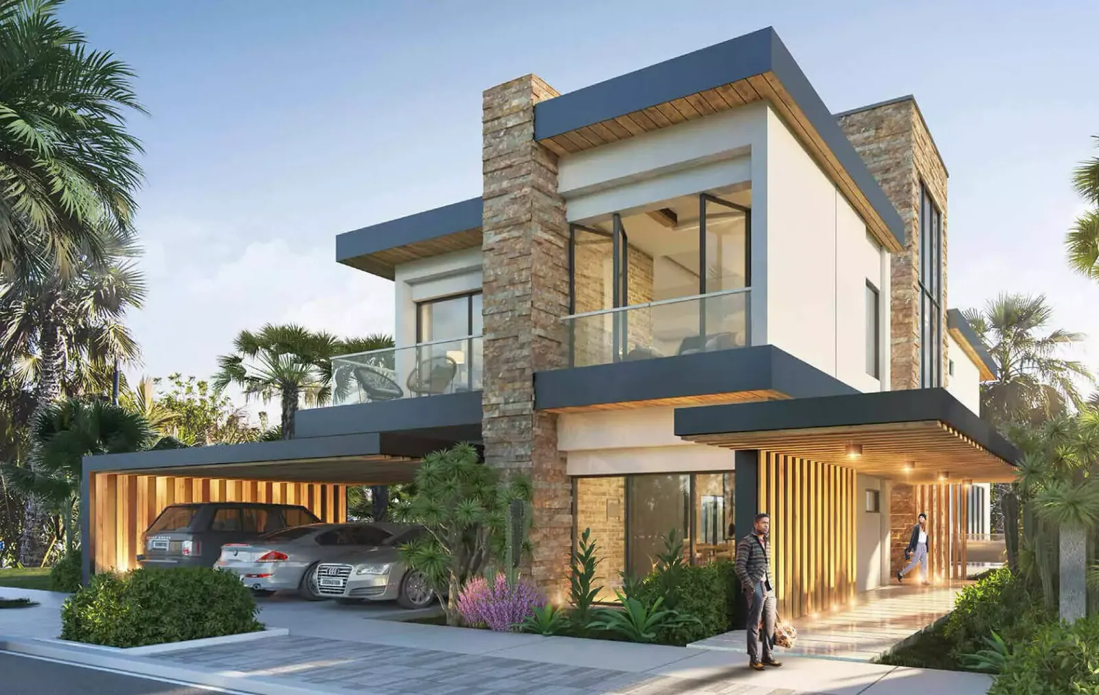 Damac Lagoons residential complex in Damac Lagoons, Dubai