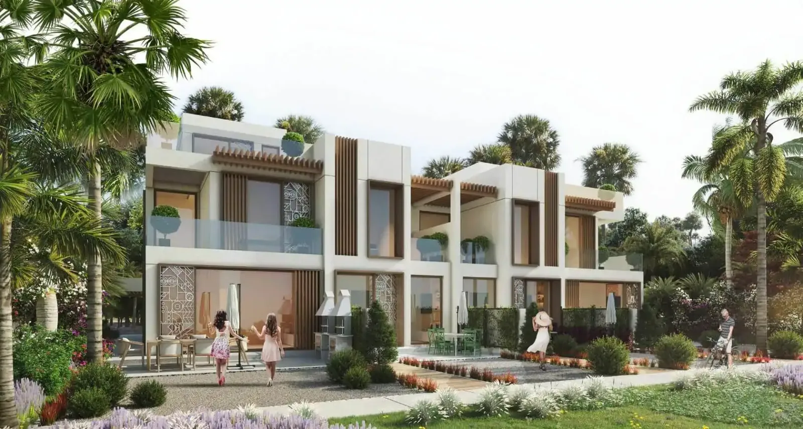 Damac Lagoons residential complex in Damac Lagoons, Dubai