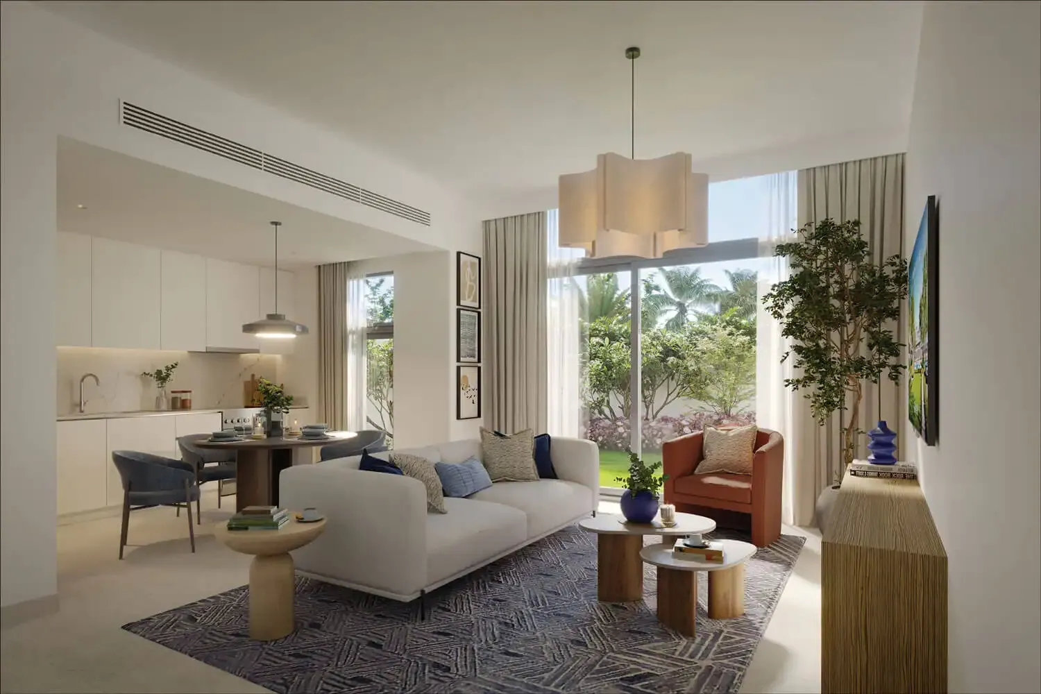 District 11 Opal Gardens interior in Mohammed Bin Rashid City, Dubai