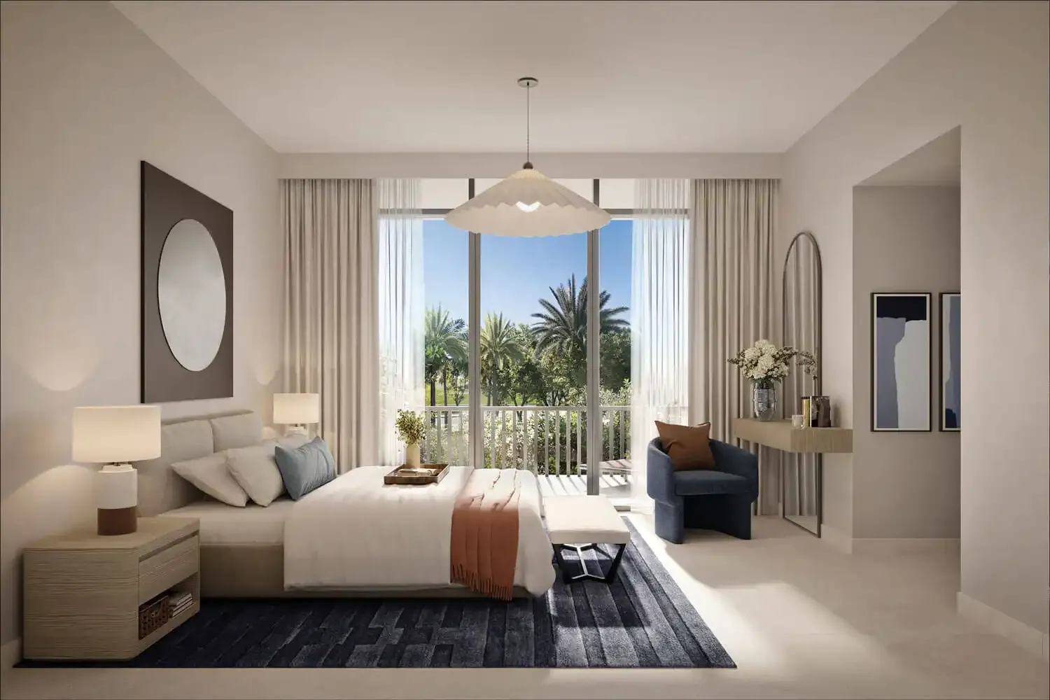 District 11 Opal Gardens interior in Mohammed Bin Rashid City, Dubai