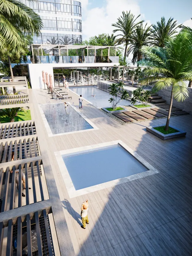 Elevate residential complex in Arjan, Dubai