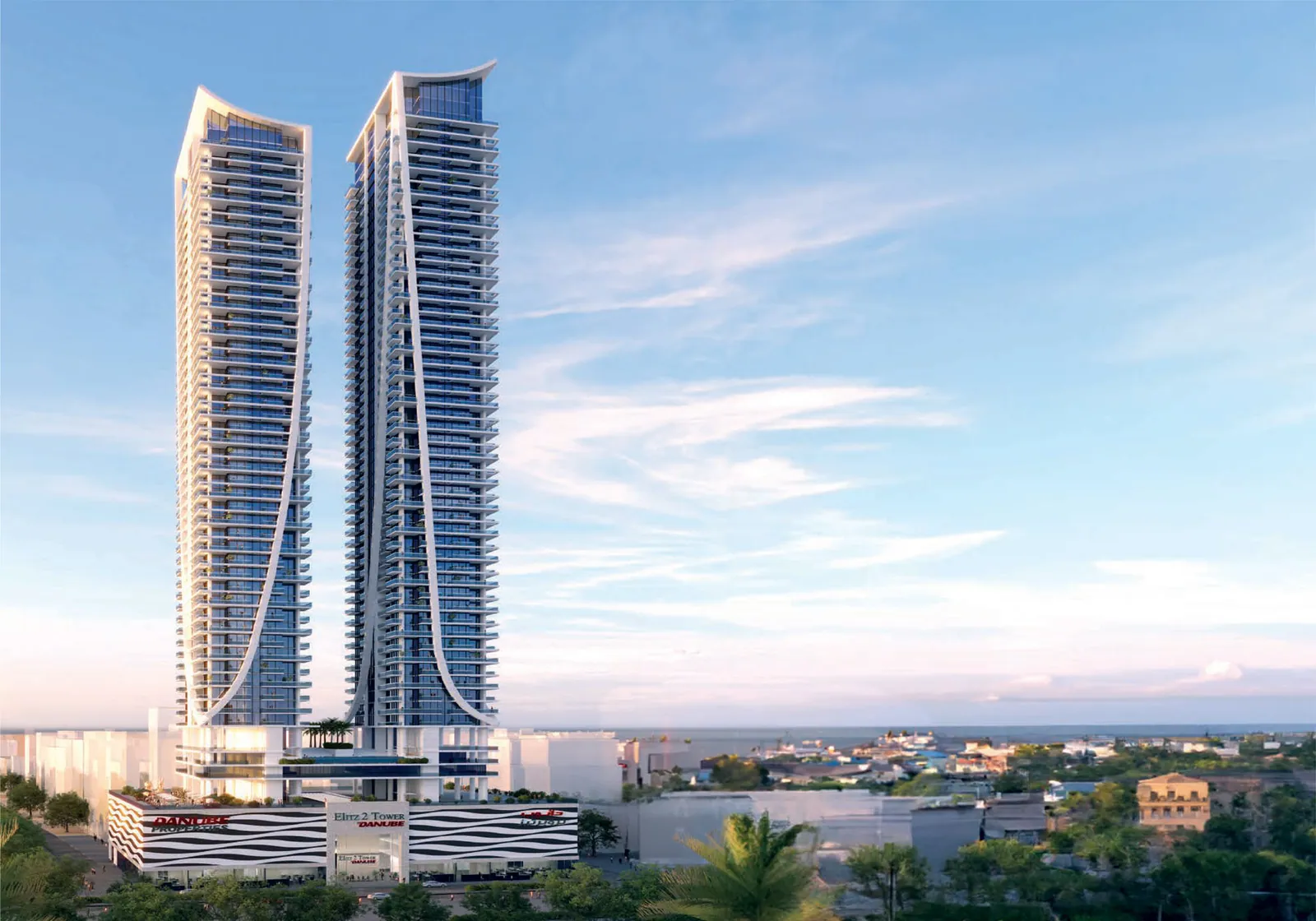Elitz 2 residential complex in Jumeirah Village Circle, Dubai